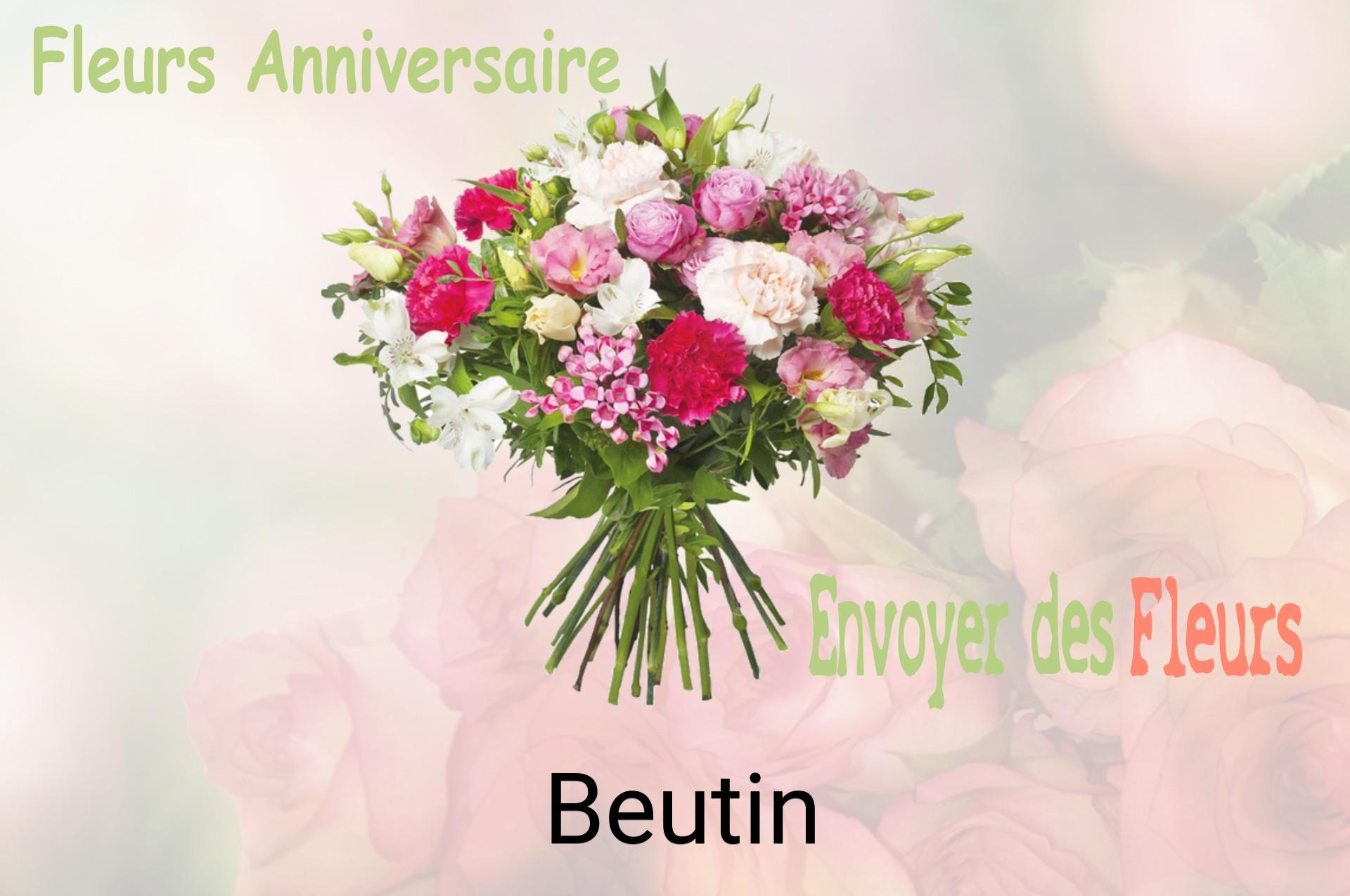 Bouquet de fleurs d’anniversaire livré à Beutin